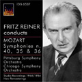 Mozart: Symphonies No.35 K.385"Haffner" (2/2/1946), No.36 K.425"Linz" (4/26/1954), No.40 K.550 (4/1/1947) / Fritz Reiner(cond), Pittsburgh SO, CSO