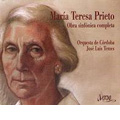 Maria Teresa Prieto: Complete Symphonic Works / Jose Luis Temes, Carlos Prieto, Orchestra of Cordoba