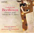 ベートーヴェン: チェロとピアノのためのソナタ: 第1番-第5番, ヘンデル「マカベウスのユダ」の主題による変奏曲 WoO.45, 他 / ローラン・ピドゥー(vc), ジャン=クロード・ペヌティエ(p)