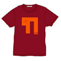97 THE MICETEETH NO MUSIC, NO LIFE. T-shirt Wine&Orange/Sサイズ