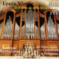 Vierne: 24 Pieces en Style Libre Op.31 / Georges Bessonnet(org)