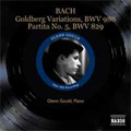 J.S.Bach:Goldberg Variations BWV.988 (6/10,14-16/1955)/6 Partitas No.5 (10/4/1954):Glenn Gould(p)