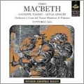 Verdi: Macbeth / Vittorio Gui, Orchestra del Teatro Massimo di Palermo, Giuseppe Taddei, etc