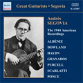 ANDRES SEGOVIA-THE 1944 AMERICAN RECORDINGS:ALBENIZ:NO.1. GRANADA(SERENATA)/NO.12. TORRE BERMEJA(SERENATA)/NO.3. SEVILLA, ARR. SEGOVIA/ETC:ANDRES SEGOVIA(g)
