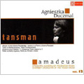 Amadeus Vol.12 -Tansman: Variations on a Theme by Giloramo Frescobaldi (3/15-17/2006), Triptich (10/18/2002), etc / Agnieszka Duczmal(cond), Amadeus