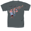 Weezer 「Running Crowd」 T-shirt Charcoal/Kids-Lサイズ