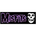 The Misfits 「Logo & Skull」 ステッカー Purple