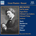 Busoni & His Pupils