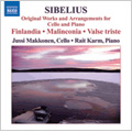 Sibelius: Finlandia, etc - Original Works and Arrangements for Cello and Piano / Jussi Makkonen(vc), Rait Karm(p)