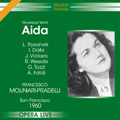 Verdi :Aida (9/30/1960):Francesco Molinari-Pradelli(cond)/San Francisco Opera Orchestra & Chorus/Leonie Rysanek(S)/etc