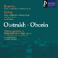 Brahms, Grieg : Violin Sonatas/ D.Oistrakh, Oborin