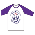 Mil Mascaras "THE MASK" Sleeve Shirts White&Purple/XSサイズ