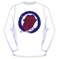The Rolling Stones 「WAGARA BRUSH TONGUE」 T-shirt White/Lサイズ