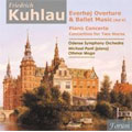 KUHLAU:EVERHOJ OVERTURE/PIANO CONCERTO/CONCERTINO FOR 2 HORNS:MICHAEL PONTI(p)/IB LANZKY-OTTO(hrn)/FROYDIS REE WERKE(hrn)/OTHMAR MAGA(cond)/ODENSE SO