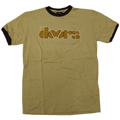 The Doors 「Vintage Logo (Ringer)」 T-shirt Brown/Lサイズ