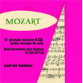 Mozart:Serenade No.13 "Eine Kleine Nachtmusik"/Divertimento K.136/137/138 (1950s):Quatuor Parenin