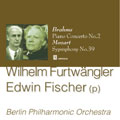 MOZART:SYMPHONY NO.39 K.543 (2/1944)/BRAHMS:PIANO CONCERTO NO.2 OP.83 (1942):WILHELM FURTWANGLER(cond)/BPO/EDWIN FISCHER(p)