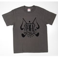 伊藤ふみお 「エンブレム」 T-shirt Charcoal/Lサイズ