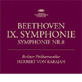 Beethoven: Symphony No.8, 9, 9-rehearsal (1 & 10/1962) / Herbert von Karajan(cond), Berlin Philharmonic Orchestra, Gundula Janowitz(S), etc