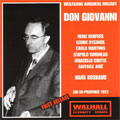 MOZART:DON GIOVANNI :HANS ROSBAUD(cond)/PCO/HEINZ REHFUSS(Bs-Br)/ETC