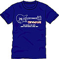 102 GRAPEVINE NO MUSIC, NO LIFE. T-shirt Royle Blue/Lサイズ
