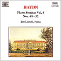Haydn: Piano Sonatas, Vol. 5