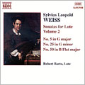 Weiss: Sonatas for Lute Vol 2 / Robert Barto