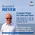 メイヤー: チェロとピアノのための作品全集