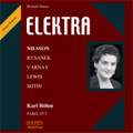 R.Strauss: Elektra (4/21/1973) / Karl Bohm(cond), Paris National Opera Orchestra, Bilgit Nilsson(S), Leonie Rysanek(S), etc