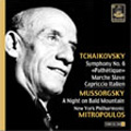 Tchaikovsky:Symphony No.6 "Pathetique"/Mussorgsky:A Night on the Bare Mountain/etc(1957):Dimitri Mitropoulos(cond)/NYP