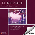 L.Boulanger: Les Melodies -Clairieres Dans le Ciel, 4 Melodies, 3 Morceaux pour Piano / Jean Paul Fouchecourt(T), Sonia de Beaufort(Ms), Alain Jacquon(p)