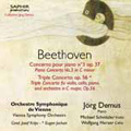 ベートーヴェン: ピアノ協奏曲第3番 Op.37, 三重協奏曲 Op.56 / イェルク・デームス, ヨーゼフ・クリップス, VSO, 他