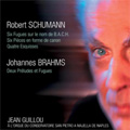 Schumann: Six Fugues sur le nom de BACH Op.60, Six Pieces en forme de Canon Op.56; Brahms: Deux Preludes et Fugues, etc (12/28-29/2007, 1/1/2008) / Jean Guillou(org)