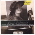 LIVING VOICES:LOTTE LEHMANN:SCHUMANN:FRAUENLIEBE UND LEBEN/SCHUBERT/BRAHMS:L.LEHMANN(S)/MANFRED GURLITT(cond)/ETC
