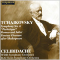 Tchaikovsky: Symphony No.6 "Pathetique" Op.74 (10/21/1957), Romeo & Juliet -Fantasy Overture (5/12/1956) / Sergiu Celibidache(cond), WDR SO, Orchestra Sinfonica Nazionale della RAI