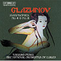 Glazunov : Symphony No. 4 & 8 / Otaka , BBC National O