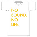 DOLBY No Sound, No Life T-shirt White/Lサイズ