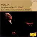モーツァルト・ベスト1500:交響曲第29番 K.201/第32番 K.318/第33番 K.319:ヘルベルト・フォン・カラヤン指揮/BPO