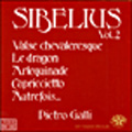 Sibelius: Piano Works Vol.2 - Valse Chevaleresque Op.96, The Aspen Op.75-3, Sonnet Op.94-3, etc / Pietro Galli