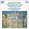 Kabalevsky: Cello Concertos no 1 & 2, etc / Rudin, Golovchin
