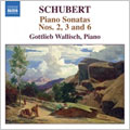 SCHUBERT:PIANO SONATAS:SONATA NO.2 IN C MAJOR, D.279/346/SONATA NO.3 IN E MAJOR, D.459/SONATA NO.6 IN E MINOR, D. 566/506:GOTTLIEB WALLISCH(p)