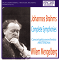 Brahms: Complete Symphonies -No.1 (10/13/1940), No.2 (4/9-11/1940), No.3 (5/10/1931), No.4 (11/29-30/1938) / Willem Mengelberg(cond), RCO