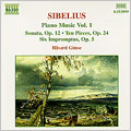 Sibelius: Piano Works, Vol 1