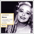 Massenet: Manon / Jean Morel, Metropolitan Opera Orchestra & Chorus, Victoria de los Angeles, etc