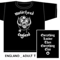 Motorhead 「England」 Tシャツ Mサイズ