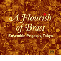 A Flourish of Brass - Mahler, P.Dukas, P.Grainger, Bruckner, Brahms, etc  / Norihisa Yamamoto(cond), Ensemble Pegasus, Tokyo