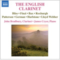 The English Clarinet - German: Romance No.1; Bax: Clarinet Sonata; Roxburgh: Wordsworth Miniatures, etc / John Bradbury(cl), James Cryer(p)