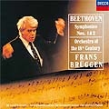 ベートーヴェン: 交響曲第1番, 第2番 / フランス・ブリュッヘン, 18世紀オーケストラ