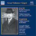 Tartini: Violin Concerto; J.S.Bach: Arioso(Largo from Piano Concerto BWV.1056, Concerto for Two Violins and Orchestra BWV.1043, etc