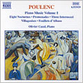 Poulenc: Piano Works, Vol 1